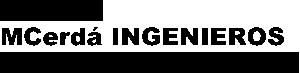 Manuel Cerda Ingenieros - Logo Negro