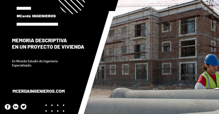 Memoria descriptiva en un proyecto de vivienda