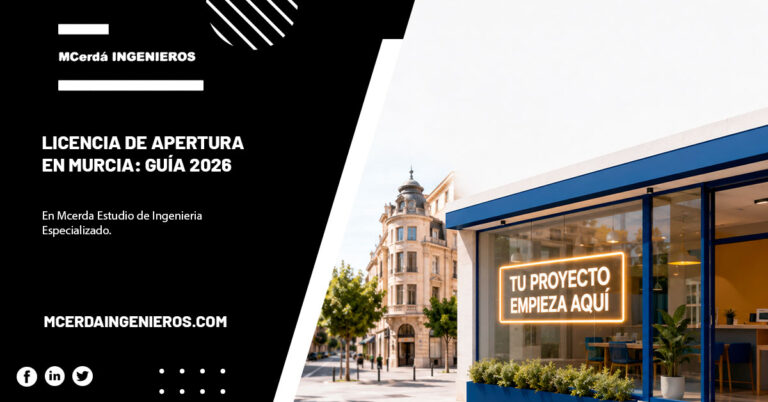 Licencia de apertura en Murcia: guía 2026