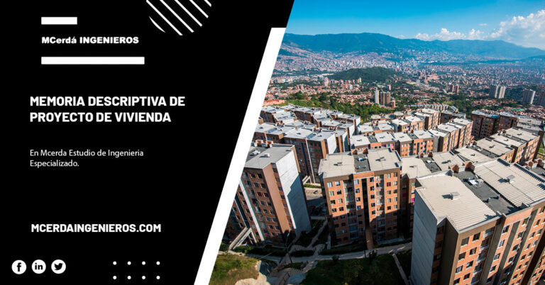Memoria descriptiva de proyecto de vivienda