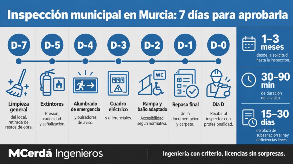 Inspección municipal en Murcia_ 7 días